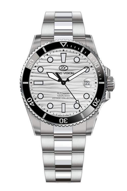 Long Vision YH018D Voyage Collection Automatic Watch featuring Swiss precision and 300m water resistance.